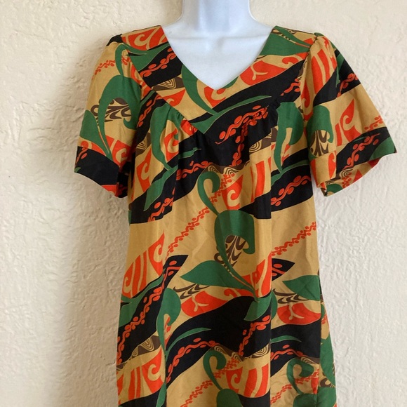 Vintage Kona Head Hawaiian Dress/Mumu EUC M Halloween 🎃 Costume - Picture 1 of 10